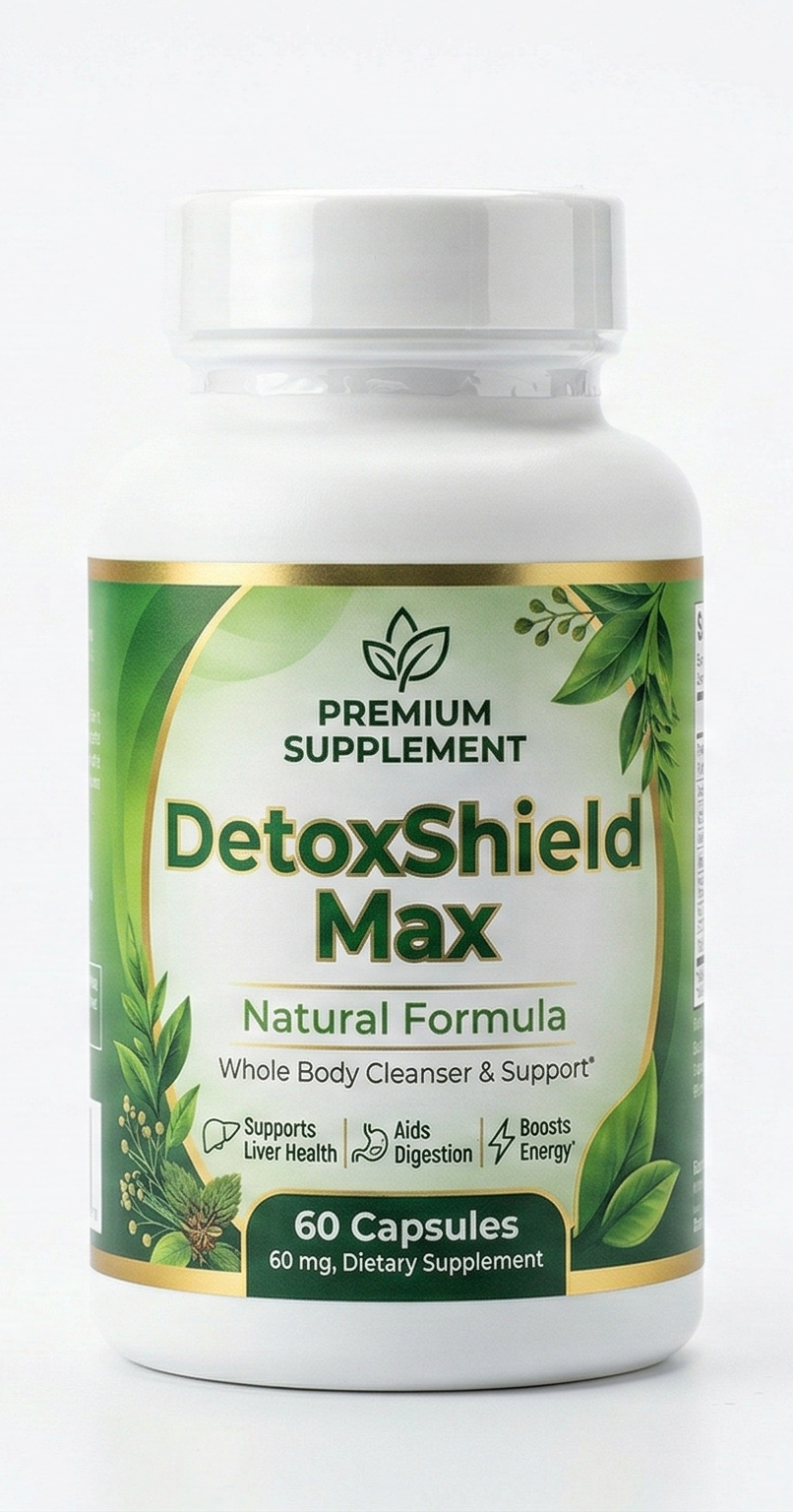 DetoxShield Max - prírodný výživový doplnok